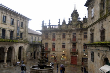 Fototapeta premium SANTIAGO DE COMPOSTELA