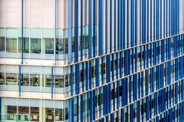 Fototapeta na wymiar Modern office Blue Fin building in London