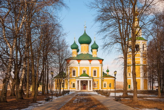 Transfiguration Church in the ancient Russian town of Uglich