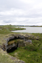 Landschaft am Myvatn, Island