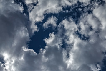 Clouds in the sky