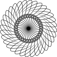 kreski, kształty i spirale