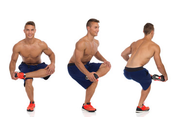 Stretching Buttocks Exercise