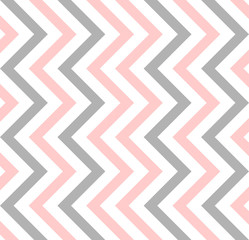 Varicolored zigzag pattern for decoration and background, for motifs of symmetry, synergy, predictability