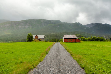 The old farm in Eksingedalen