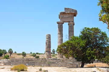 Ancient Greek Temple in Rhodes