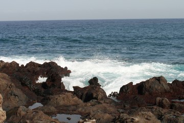 Fototapeta na wymiar Puerto de la Cruz on Tenerife