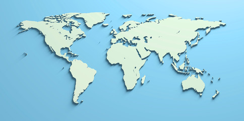 World Map 3D