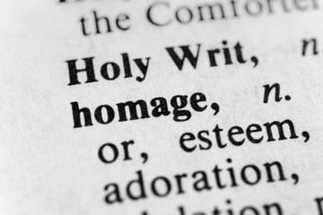 Obraz premium Homage