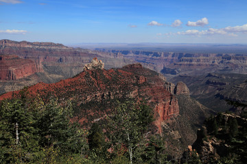 Fototapeta na wymiar Grand view point overlook, Canyonlands NP 