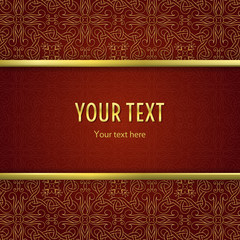 Vintage gold background