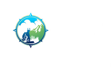 Outdoor Trail Geek Logo Icon