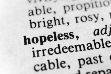 Fototapeta premium Hopeless