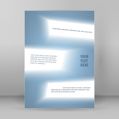 abstract background page booklet format A4 blur02