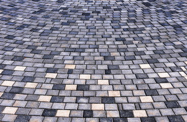 Grey pavement background