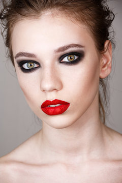 Red lips