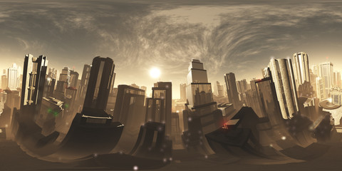 Sinister Mood Armageddon City VR 360