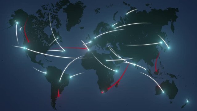 Global internet traffic