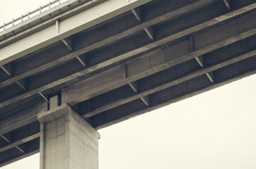 Concrete Elevated Highway Overpass