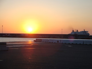 Naklejka premium Port