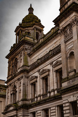 Fototapeta na wymiar Glasgow old buildings
