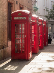 Fototapeta premium Telephone Boxes