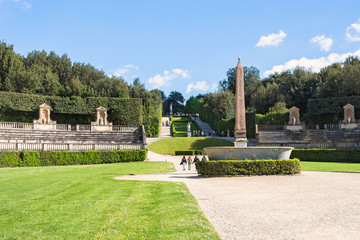 Fototapeta premium Amphitheater in Boboli Gardens in Florence