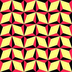 Seamless Geometrical Pattern. Minimal Wrapping Background