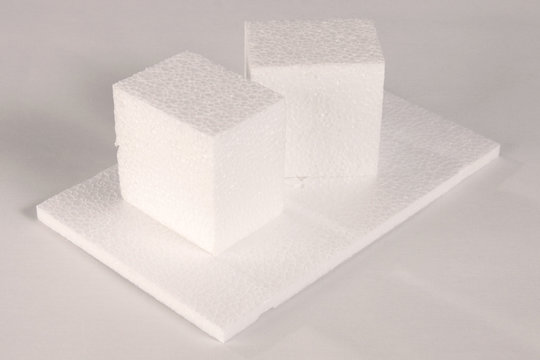 Verpackungsmaterial aus Polystyrol