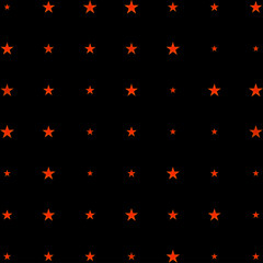 Red stars on a black background.