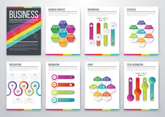 Modern infographic vector concept