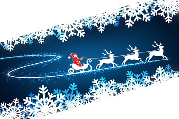 Père Noël Traîneau