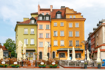 Obraz premium Warsaw. Old city.
