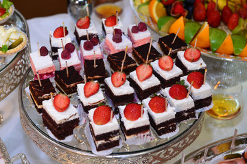 Delicious mini cakes