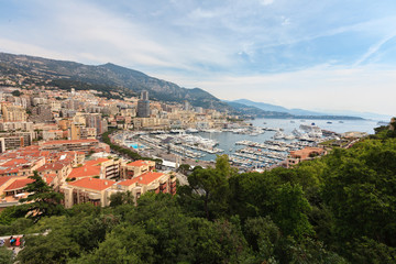 Naklejka na ściany i meble the port of Monaco