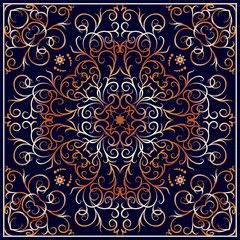 Square ornate pattern