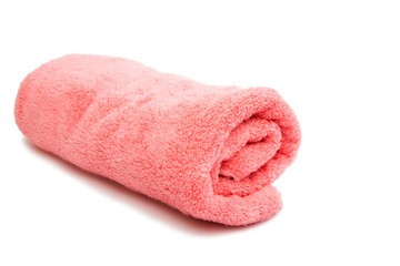 pink towel