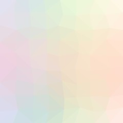 Obraz premium Multicolored Vector background made of colored triangles in a row side by side and beneath. Abstract rainbow backdrop of geometric elements. Mosaic pattern segment 