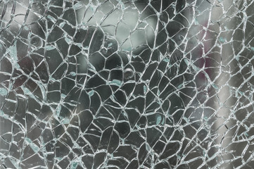 Broken glass background