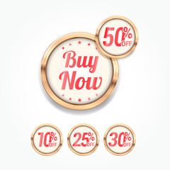 Buy Now % Off Labels