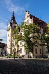 Fototapeta na wymiar Bernburger Rathaus