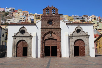 Fototapeta premium Iglesia de Nuestra de la Asunción en San Sebastián de la Gomera