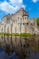Obraz premium Medieval Castle, Ghent, Belgium