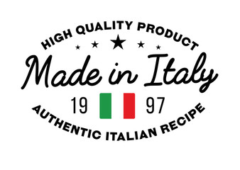 Made in Italy stamp