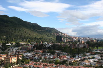 Fototapeta na wymiar Bogota Skyline