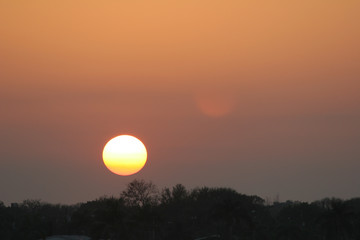 Sunset in Tampa Florida