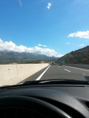 Autobahn Fahrt