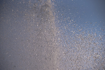 Splash of water in the fountain, abstract image.