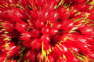 Obraz premium bright and motley abstraction