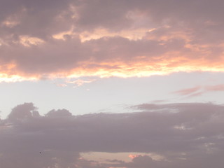 Fototapeta na wymiar небо на закате